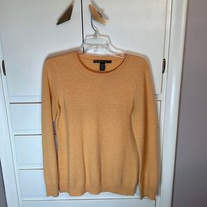Orange Sherbet Cashmere sweater